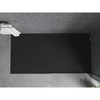 Sprchová SMC vanička MEXEN AMON 80x150 cm - černá, 4F708015