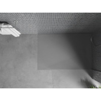 Sprchová SMC vanička MEXEN BERT 80x100 cm - šedá, 4K618010