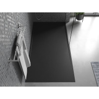 Sprchová SMC vanička MEXEN AMON 70x140 cm - černá, 4F707014
