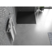 Sprchová SMC vanička MEXEN BERT 80x80 cm - černá, 4K708080