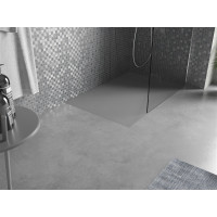 Sprchová SMC vanička MEXEN BERT 80x100 cm - šedá, 4K618010