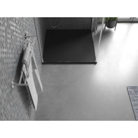 Sprchová SMC vanička MEXEN BERT 80x80 cm - černá, 4K708080