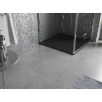 Sprchová SMC vanička MEXEN BERT 80x80 cm - černá, 4K708080