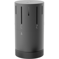 Termostatická hlavice pro radiátor MEXEN Space - šedá - M30x1,5, W908-005-66