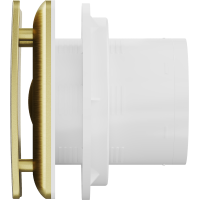 Koupelnový ventilátor MEXEN AXS 100 se zpětnou klapkou - zlatý, W9601-100-50