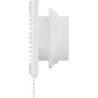Koupelnový ventilátor MEXEN EXS 100 se zpětnou klapkou a ovládaný lankem - bílý, W9604-100K-00