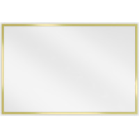 Obdélníkové zrcadlo MEXEN LOFT 60x40 cm - zlatý rám, 9852-060-040-000-50