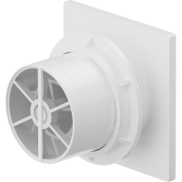 Koupelnový ventilátor MEXEN WXS 100 se zpětnou klapkou - bílý, W9606-100-00