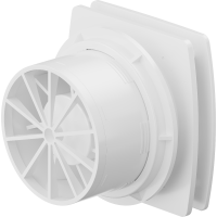 Koupelnový ventilátor MEXEN AXS 150 se zpětnou klapkou - bílý, W9601-150-00