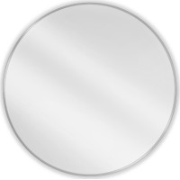 Kulaté zrcadlo MEXEN LOFT 100 cm - inox rám, 9850-100-100-000-10