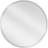 Kulaté zrcadlo MEXEN LOFT 70 cm - inox rám, 9850-070-070-000-10