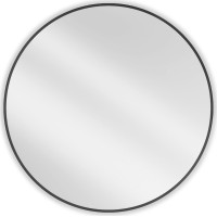 Kulaté zrcadlo MEXEN LOFT 95 cm - černý rám, 9850-095-095-000-70