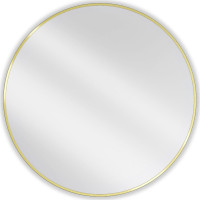 Kulaté zrcadlo MEXEN LOFT 95 cm - zlatý rám, 9850-095-095-000-50