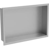 Zápustná police do zdi Mexen X-Wall-R 45x30 cm - inox, 1910453010