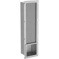 Podomítkový zásobník toaletního papíru MEXEN X-WALL - kovový - inox, 1915
