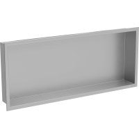 Zápustná police do zdi Mexen X-Wall-R 75x30 cm - inox, 1910753010