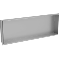 Zápustná police pod omítku Mexen X-Wall-NR 90x30 cm - inox, 1911903010