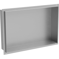 Zápustná police pod omítku Mexen X-Wall-NR 45x30 cm - inox, 1911453010