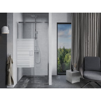 Sprchové dveře MEXEN APIA 145 cm - STRIPE, 845-145-000-01-20