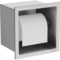 Podomítkový držák toaletního papíru MEXEN X-WALL - kovový - inox, 1913