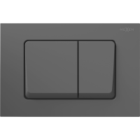 Ovládací tlačítko splachovadla pro modul FENIX XS typ 10 - gun grey - dvojčinné, 601066