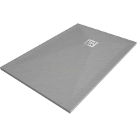 Sprchová vanička MEXEN STONE+ 100x140 cm - betonová šedá - minerální kompozit, 44611014