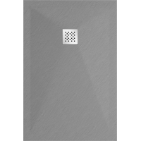 Sprchová vanička MEXEN STONE+ 100x120 cm - betonová šedá - minerální kompozit, 44611012