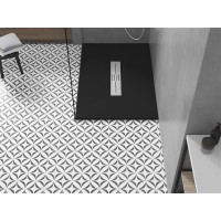 Sprchová SMC vanička MEXEN TORO 70x120 cm - černá, 43707012