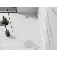 Sprchová vanička MEXEN STONE+ 100x200 cm - bílá - minerální kompozit, 44101020