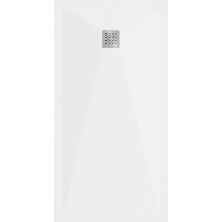 Sprchová vanička MEXEN STONE+ 90x200 cm - bílá - minerální kompozit, 44109020