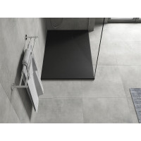 Sprchová SMC vanička MEXEN HUGO 80x110 cm - černá, 42708011