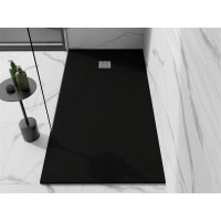 Sprchová vanička MEXEN STONE+ 100x200 cm - černá - minerální kompozit, 44701020