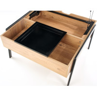 Konferenční stolek PODIUM - přírodní/černý