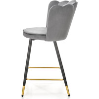 Barová židle ALORA - šedá