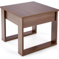 Konferenční stolek NELA čtverec - tmavý ořech