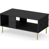 Konferenční stolek BULLET - černý/zlatý