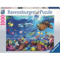RAVENSBURGER Puzzle Šnorchlování 1000 dílků