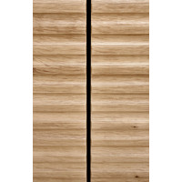 Komoda MURANO - 160x40x86 cm - dub artisan/černá