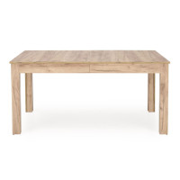 Jídelní stůl SWEN - 160(300)x90x76 cm - rozkládací - dub craft