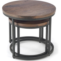 Konferenční stolek OREA - ořech/černý