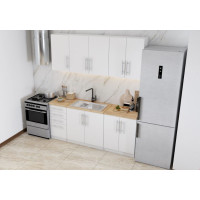 Závěsná kuchyňská skříňka INEZ - 80 cm - bílá