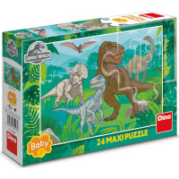 DINO Puzzle Jurský svět MAXI 24 dílků