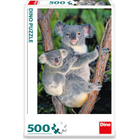 DINO Puzzle Koaly na stromě 500 dílků