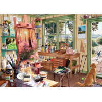 RAVENSBURGER Puzzle Moje útočiště č.11: Zahradní ateliér 1000 dílků