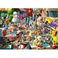RAVENSBURGER Puzzle Venčení psů 1000 dílků