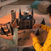 RAVENSBURGER Svítící 3D puzzle Noční edice Harry Potter: Bradavický hrad - Astronomická věž 626 dílků