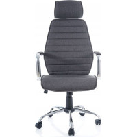 Kancelářská židle IRIS - šedá/bílá