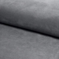 Jídelní židle LOTUS Velvet - šedá/černá