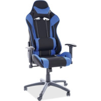 Herní židle VIPER - černá/modrá