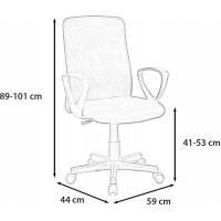 Kancelářská židle KERRY - černá